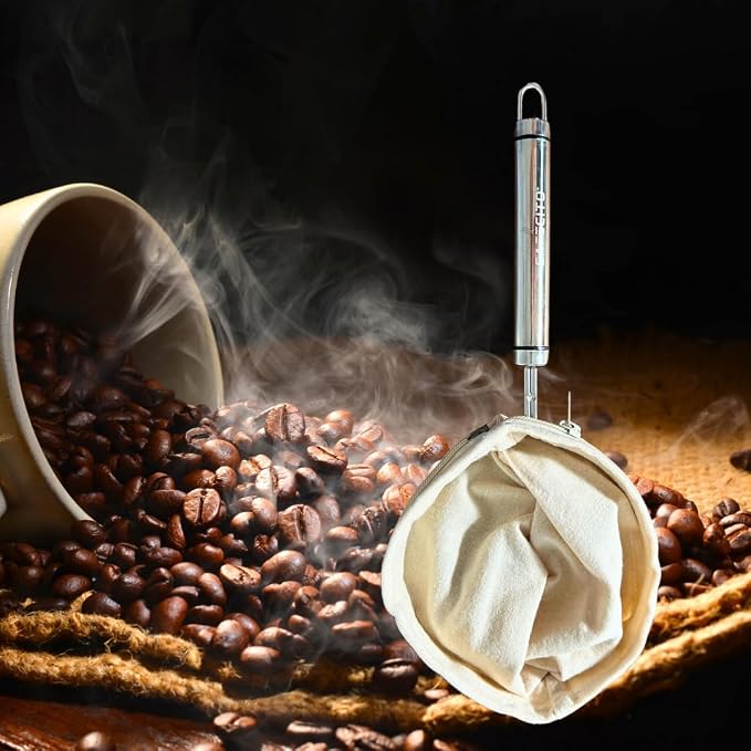 Café Colao Starter Kit – Cafecito Pour Over Coffee Strainer | Traditional - Image 2