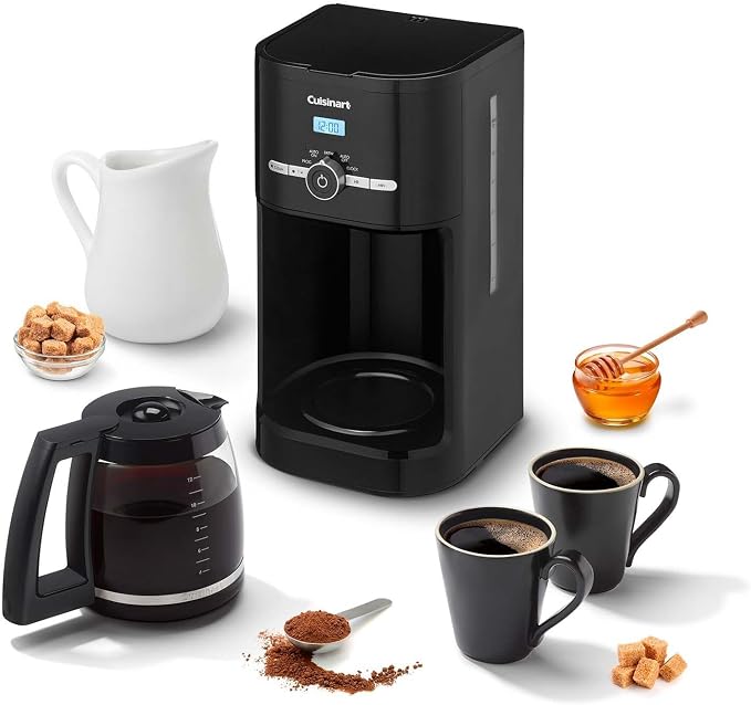 Cuisinart Classic 12-Cup Programmable Coffeemaker, DCC-1120BKNAS - Image 2