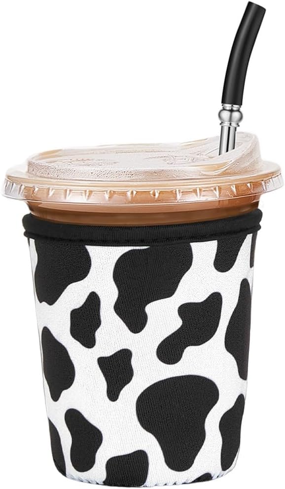 Iced Coffee Sleeve Reusable Small 16-20oz by Cavllson