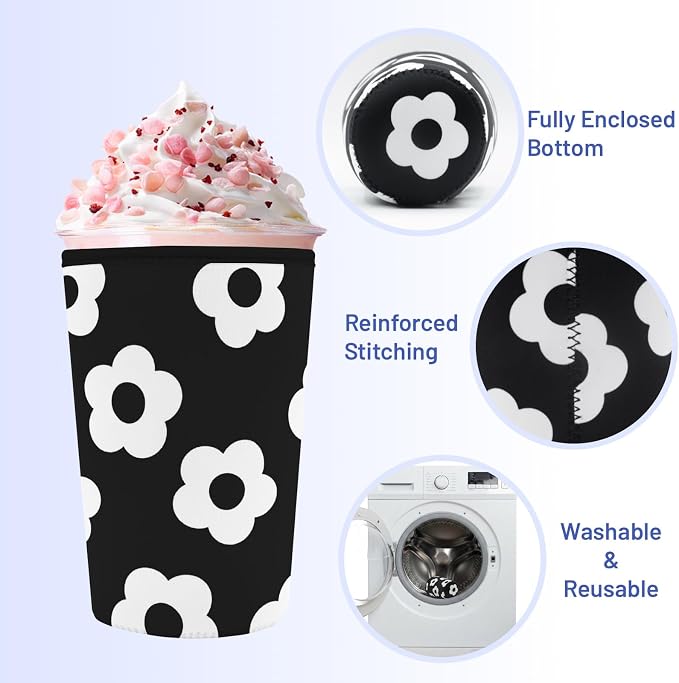 Iced Coffee Sleeve Reusable Cup Sleeves - Image 5