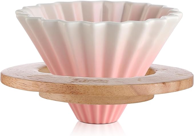 Bincoo Ceramic Coffee Dripper, Pour Over Coffee Dripper by Bincoo