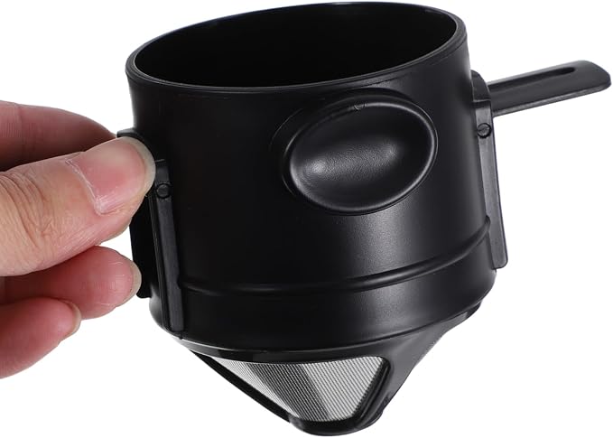 Stainless Steel Double Layer Collapsible Coffee Filter Funnel Portable Drip - Image 3