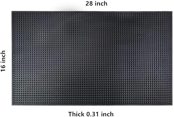 Bar Mat Quality Rubber Barber Service Mat, Spill Mat - Image 2