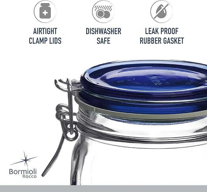 Bormioli Rocco Fido Square Jar - Image 4
