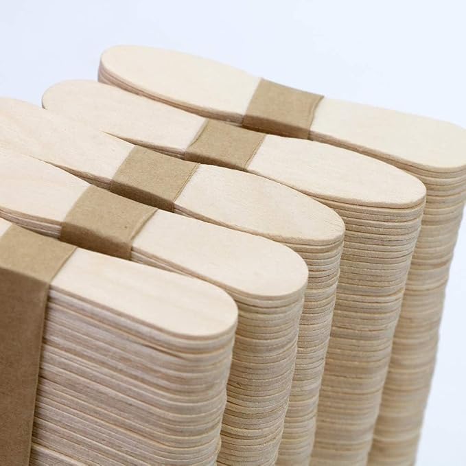 500 Pcs Small Wooden Spoons, Mini Disposable Ice Cream Tasting Spoons, 3 Inch - Image 3