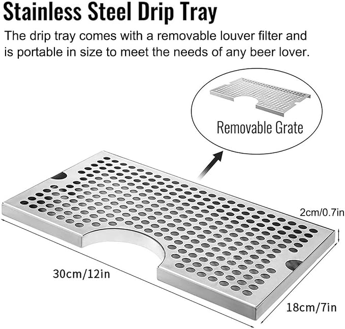 Draft Beer Tower for Home Brewing, Stainless Steel Construction - Image 6