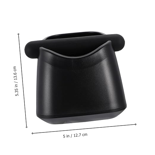 1pc Espresso Knock Ground Box Plastic Disposal Container Easy to Clean Capacity - Image 3