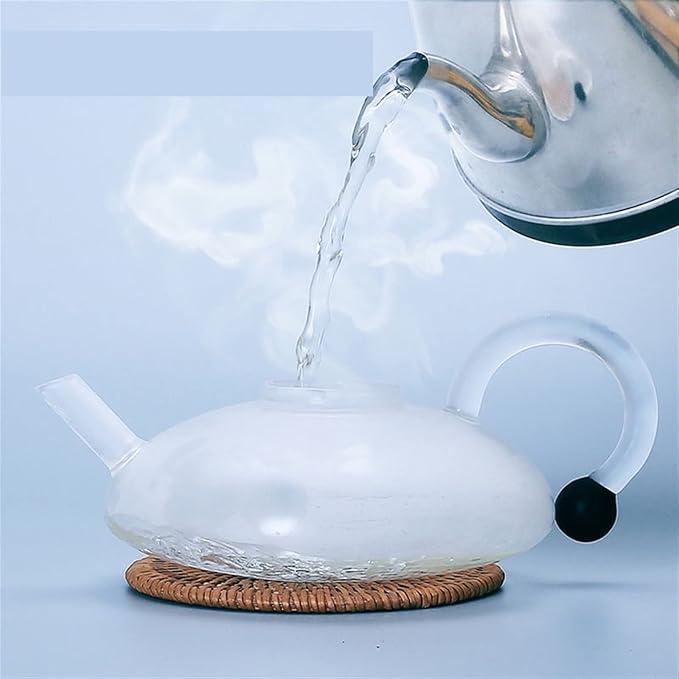 Tea Kettle Electric Pottery Stove Borosilicate Glass Teapot Cup Coffee - Image 5