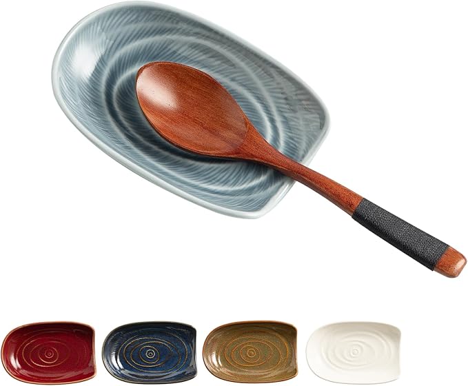 Ceramic Spoon Rest, and coffee stirrers while saving counter and drawer space by Unknown
