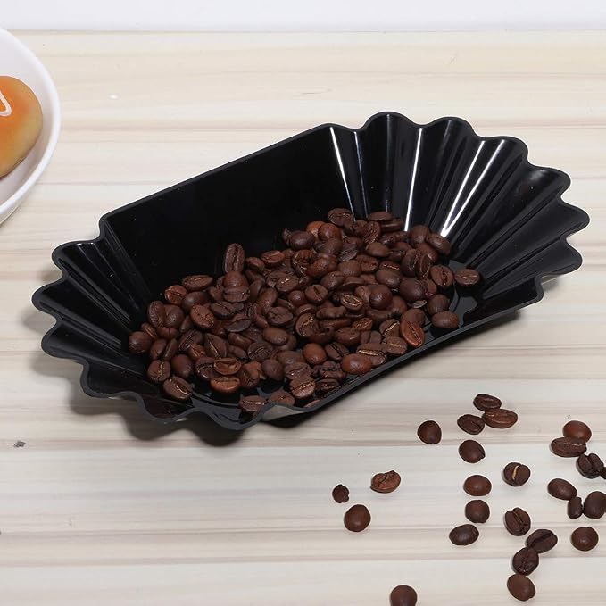 4Pcs Coffee Beans Oval Tray - Image 6