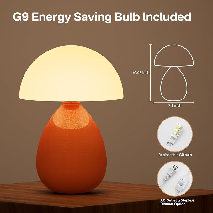 Dawnwake Mushroom Lamp Table Lamp - Image 4