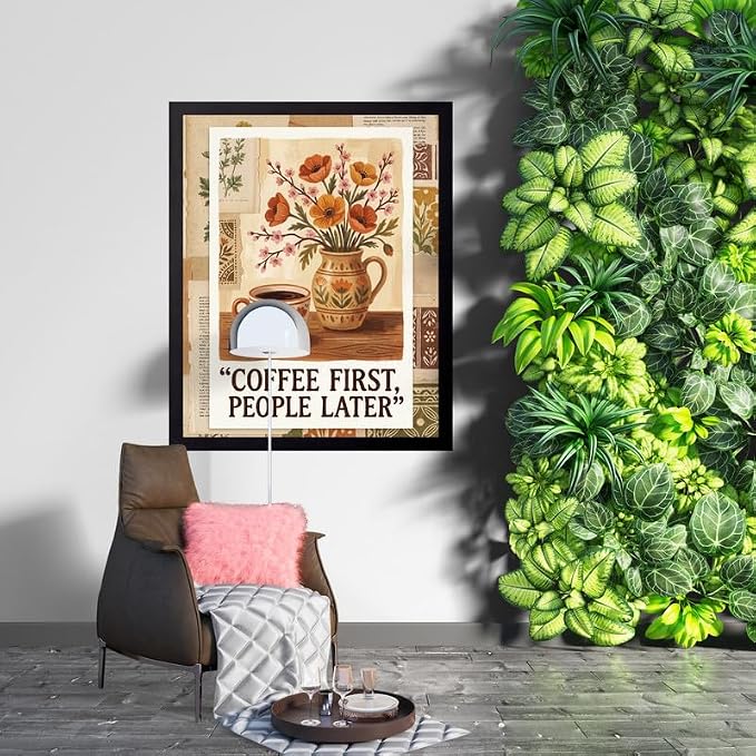 Lawrence Williams Designs Coffee First People Later Poster - Image 5