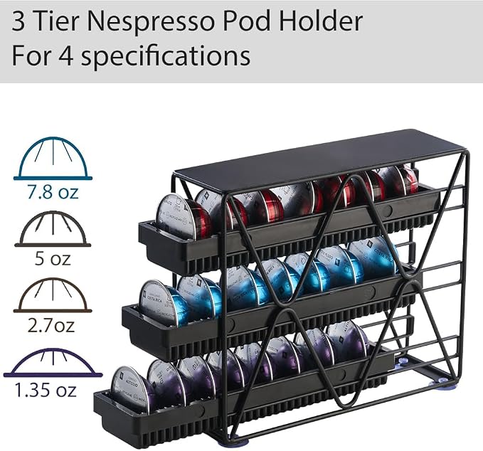 coffee Pod Holder 3 Tier Coffee Pod Holder - Image 2