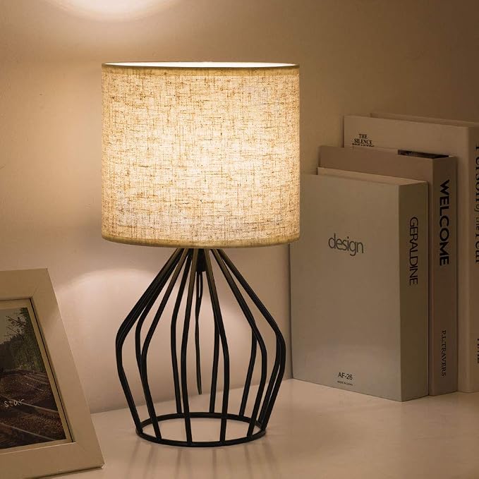 HAITRAL Black Modern Table Lamp - Image 2