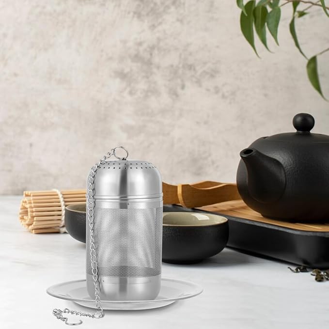 VOSAREA Stainless Steel Tea Bag Holder Round Coaster - Image 8