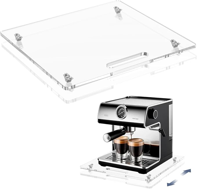 Appliance Sliders with Rubber Wheels, Sliding Tray by PUDASTO