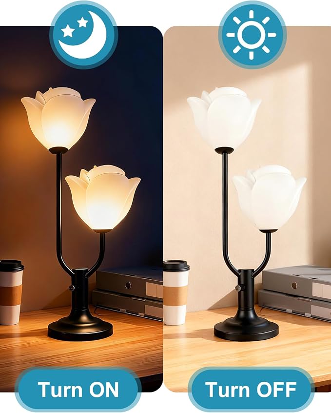 Lightdot Women Bedside Table Lamps - Image 6