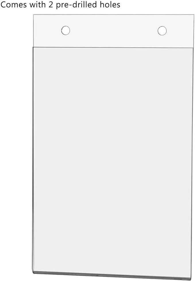 10 Pack Sign Holder for 5" x 7" for Advertisements Hours of Operation - Image 2