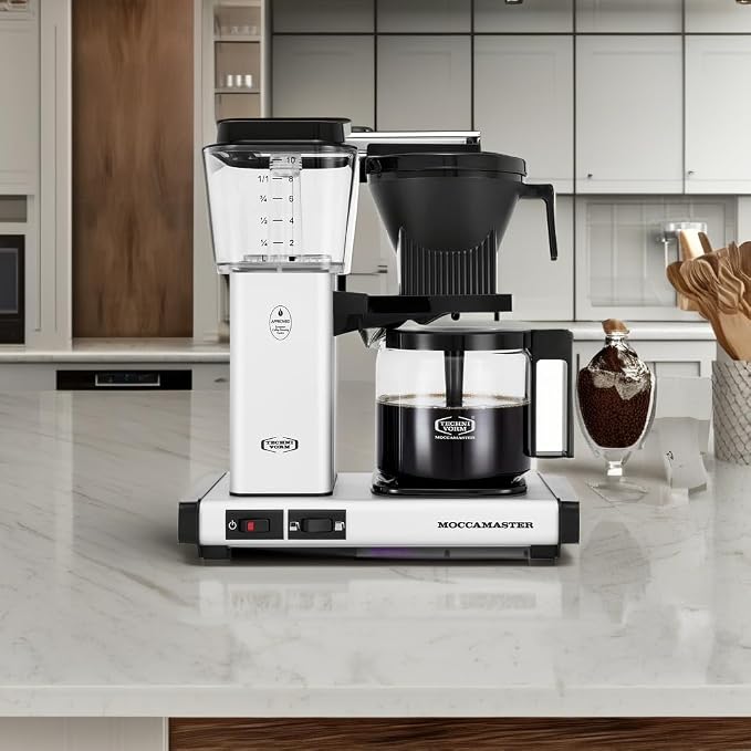Technivorm Moccamaster 53930 KBGV 10-Cup Coffee Maker Matte Silver, 40 oz - Image 5