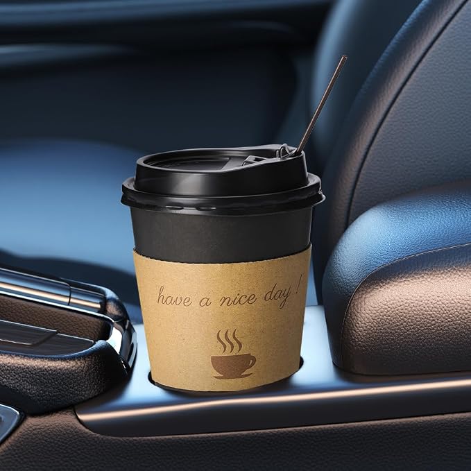 BYSNOW 500 pack 12 oz Disposable Coffee Cups - Image 6