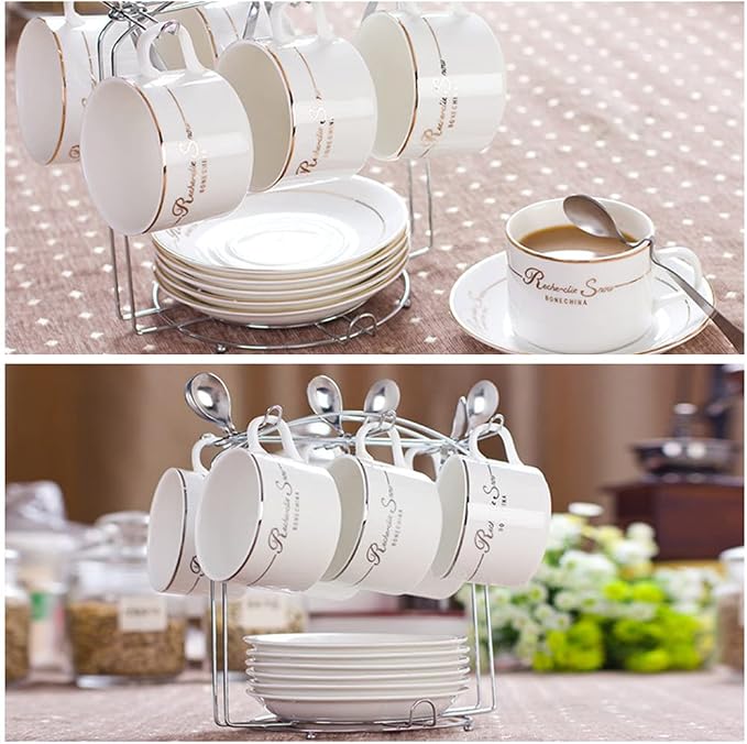 YY YEARCHY Coffee Mug Holder, Espresso Cups Holder Cup Drying Rack Cups Drainer - Image 5