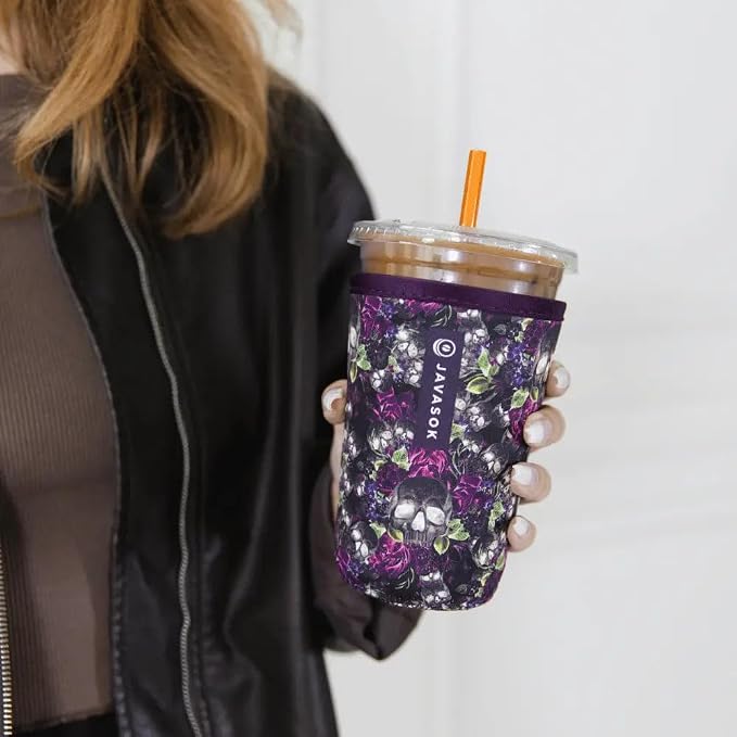 Sok It JavaSok Iced Coffee & Cold Soda Insulated Neoprene Cup Sleeve - Image 2