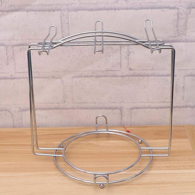 OSALADI Stainless Steel Cup Plate Organizer Rack - Image 9