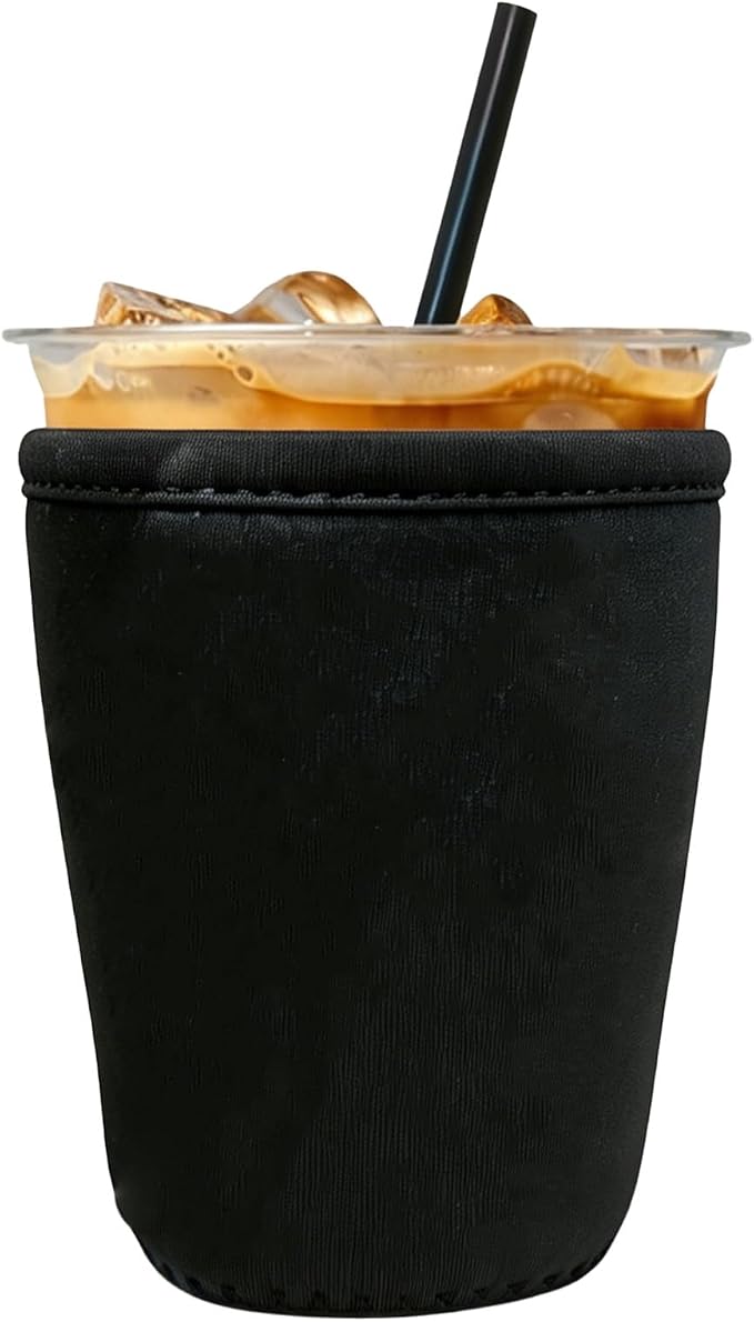 Reusable Insulated Neoprene Iced Coffee Sleeves by Fvryog