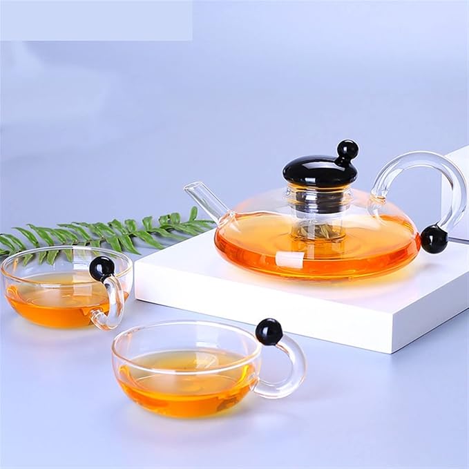 Tea Kettle Electric Pottery Stove Borosilicate Glass Teapot Cup Coffee - Image 7
