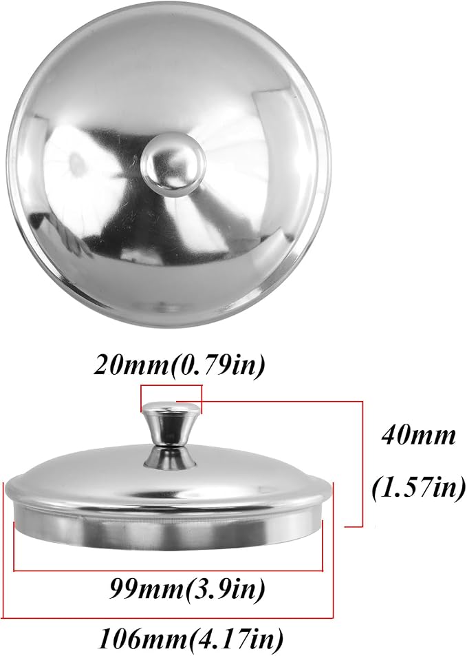 Antrader Stainless Steel Cup Covers - Image 3