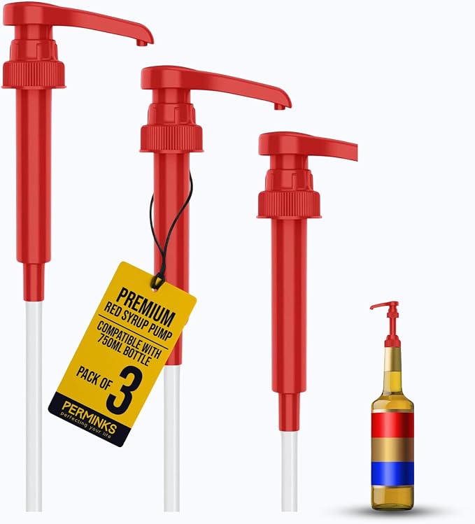 Premium Syrup Pump Compatible by PERMINKS