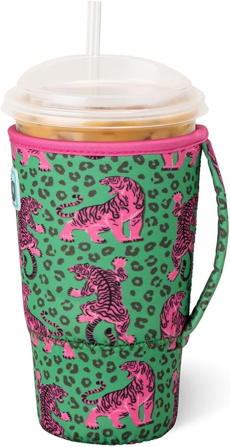 Swig Life Large Iced Cup Coolie, 30-32oz Iced Coffee Cup Insulator Sleeve - Image 3