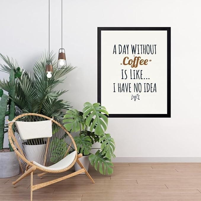 Lawrence Williams Designs A Day Without Coffee Poster - Image 4