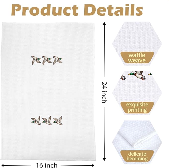 Mallard Duck Kitchen Towels - Image 5