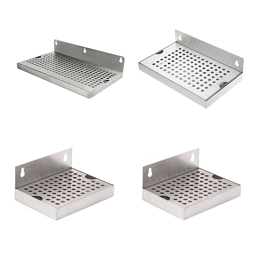 Stainless Steel Drip Tray, Wall Mount Non-Slip Drain Tray - Image 9