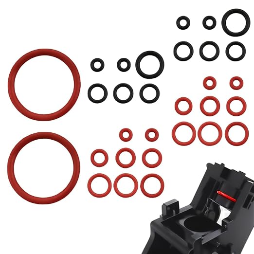 30 Pcs Seal O Ring Kit Gasket Silicone Seal Set Fit Compatible by Unknown