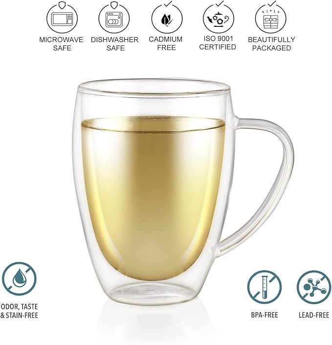 Teabloom Double Walled Glasses - Image 3