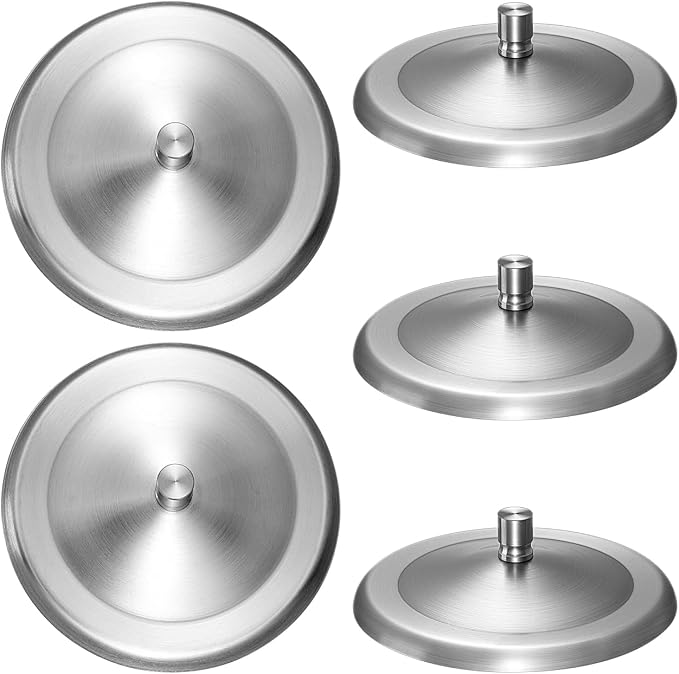 DOITOOL 5Pcs Reusable Lids Stainless Steel Cup Covers by DOITOOL