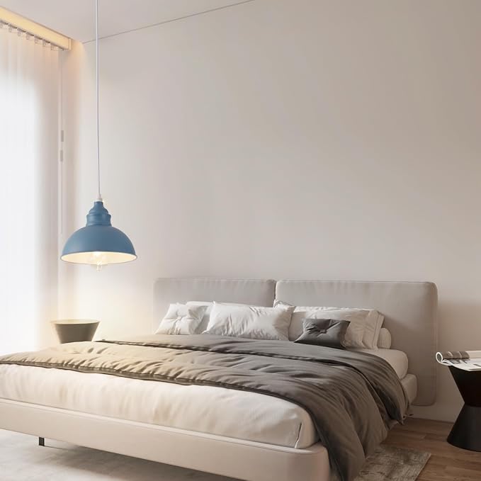 Plug in Pendant Light, 15FT Hanging Lights, On/Off Switch, Industrial Pendant - Image 6