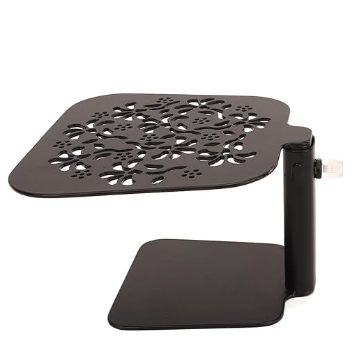 Coffee Scale Stand Carbon Steel Adjustable Height Weighing Rack - Image 3