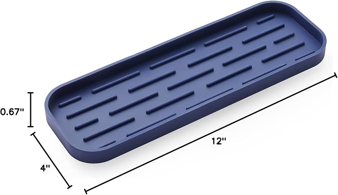 MicoYang Silicone Kitchen Sink Organizer Tray - Image 10