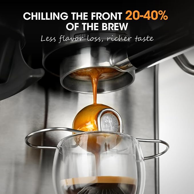AIEVE 2 Pack Espresso Cooling Ball, Stainless Steel Frozen Ice Rock - Image 2