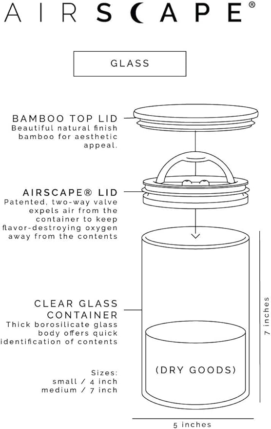 AirScape Glass Food Storage Canister - Image 7