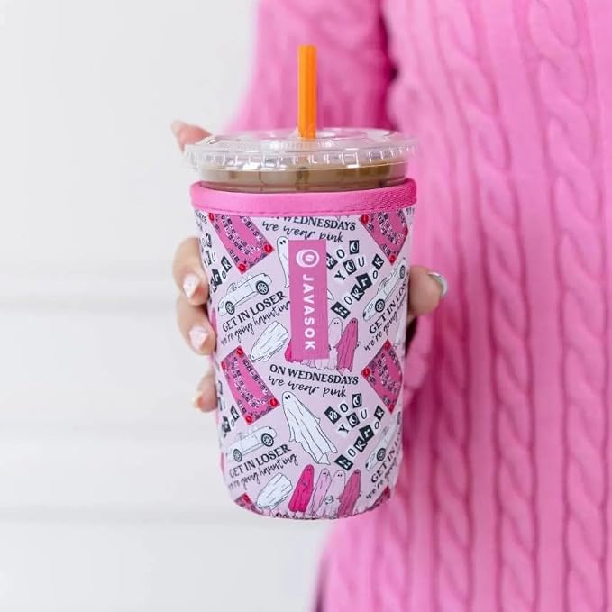 Sok It JavaSok Iced Coffee & Cold Soda Insulated Neoprene Cup Sleeve - Image 4