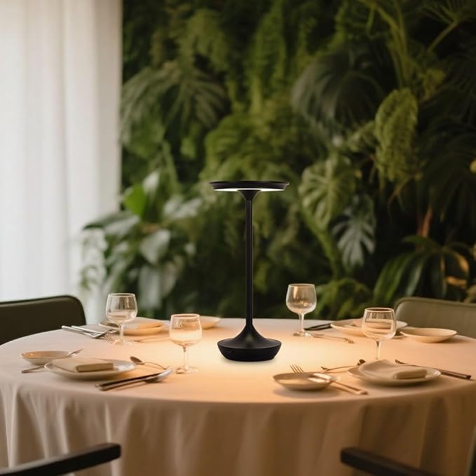 LED Cordless Table Lamp Rechargeable, Portable 6000mAh Battery Outdoor Bedside - Image 4