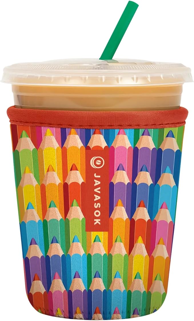 Sok It JavaSok Iced Coffee & Cold Soda Insulated Neoprene Cup Sleeve by SokIt
