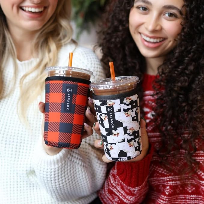 Sok It JavaSok Iced Coffee & Cold Soda Insulated Neoprene Cup Sleeve - Image 4