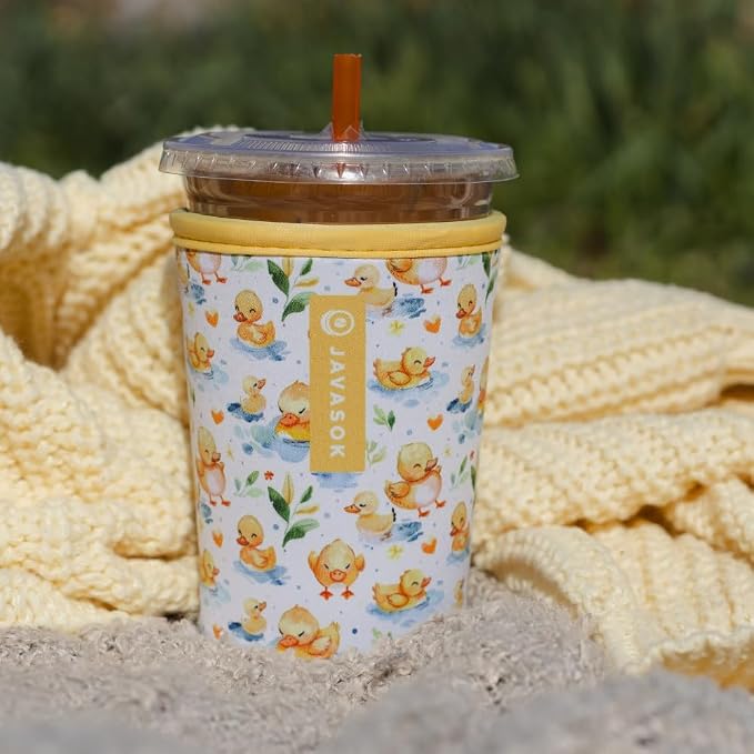 Sok It JavaSok Iced Coffee & Cold Soda Insulated Neoprene Cup Sleeve - Image 3