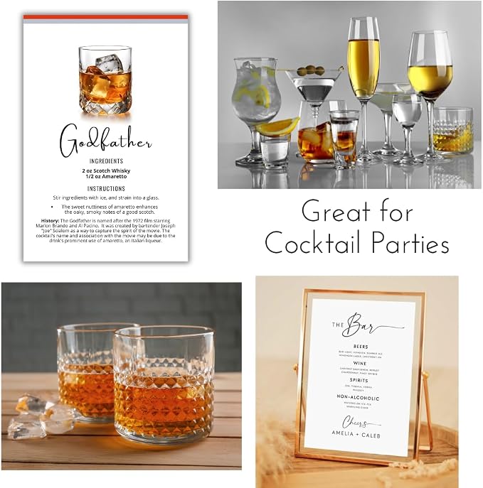 Cocktail Recipe Flash Cards Set – 100+ Bartender Cards - Image 8