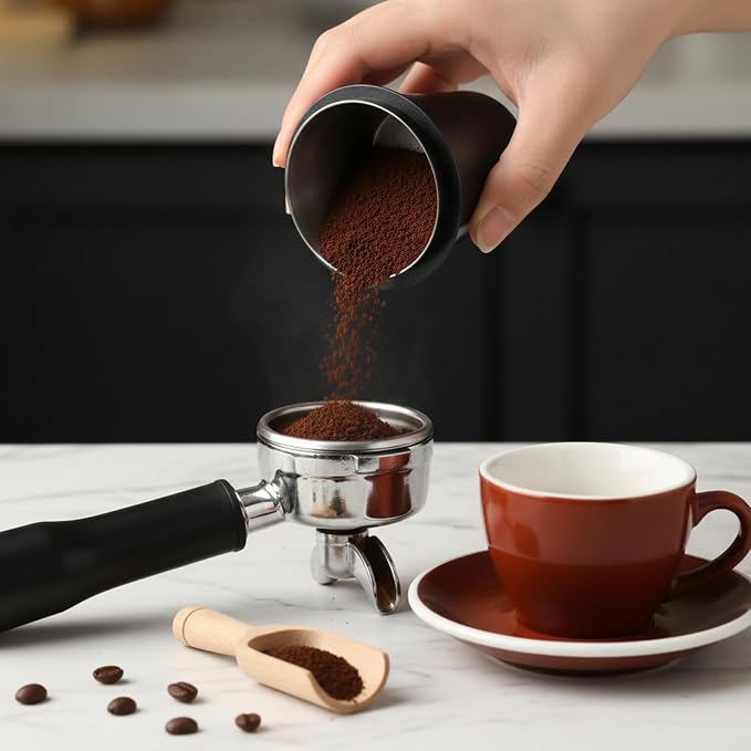 Espresso Dosing Cup, Coffee Dosing-Cup 51mm Dosing-Cup Stainless Steel Coffees - Image 4